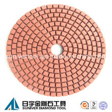 Red Color Standard Wet Use Diamond Polishing Pad